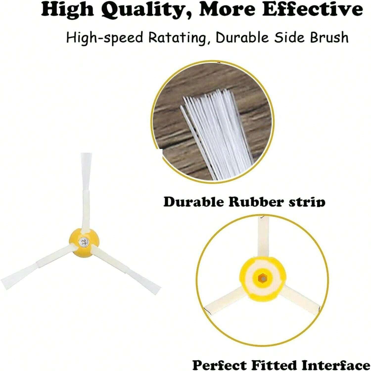 6pcs Rumba Replacement Brush Set For IRobot Roomba 600, 700, 800, 900