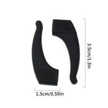 20 chiếc giá đỡ chạy bằng silicon chống trượt cho kính mắt, giá đỡ chống trượt cho kính, móc tai kính, miếng đệm tai chống trượt cho kính, miếng đệm tai kính, kẹp tai, giá đỡ màu hồng - Nhiều màu - Xem 3