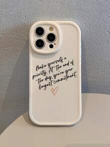 字母手机壳，标语手机壳，适用于三星，乳白色手机壳，适用于 iPhone、Galaxy、iPhone 11、iPhone 13、iPhone 15 Pro Max、Galaxy A54 5G/A34/A32 5G/S21 FE 5G/A53 5G/S23 Ultra/A12/S22/A23 5G/A14/A21S/A33 5G/S20 FE/S21 5G/A32 4G/S21 Ultra/S24 PLUS/S24/S24 Ultra/A13 4G/S22 Ultra/A52/A52S 5G/S23 - 彩色 - 查看 2