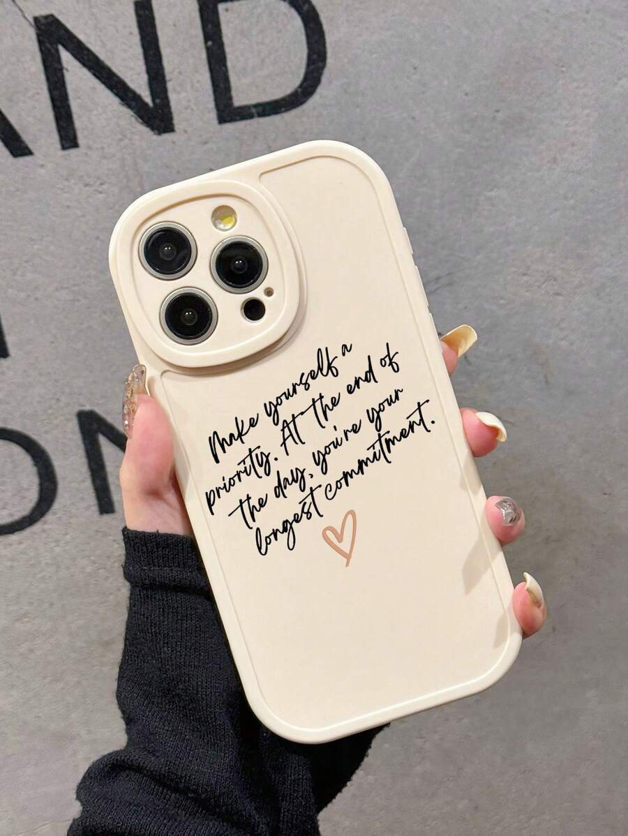 字母手机壳，标语手机壳，适用于三星，乳白色手机壳，适用于 iPhone、Galaxy、iPhone 11、iPhone 13、iPhone 15 Pro Max、Galaxy A54 5G/A34/A32 5G/S21 FE 5G/A53 5G/S23 Ultra/A12/S22/A23 5G/A14/A21S/A33 5G/S20 FE/S21 5G/A32 4G/S21 Ultra/S24 PLUS/S24/S24 Ultra/A13 4G/S22 Ultra/A52/A52S 5G/S23 - 彩色 - 查看 1