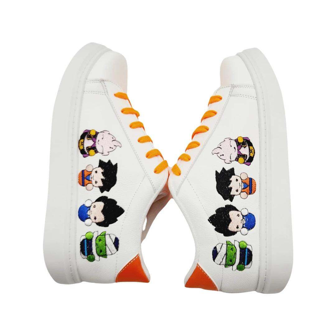 calzado bordado dragon ball - Blanco - Ver 1