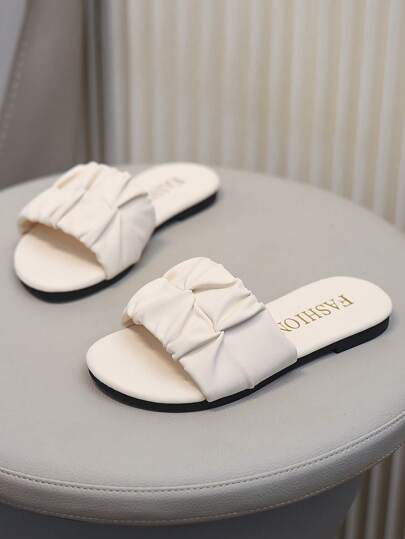 Children Fashionable Slippers For Outdoor Use, Summer Flat Shoes, Sandals, New Style Girls Shoes, Highly Attractive Beach Shoes