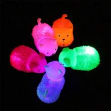 Rabbit Doll Anti Stress Mania Smell Squeeze Fidget Squish With Led Light Toy - 米尼娜 - 查看 3