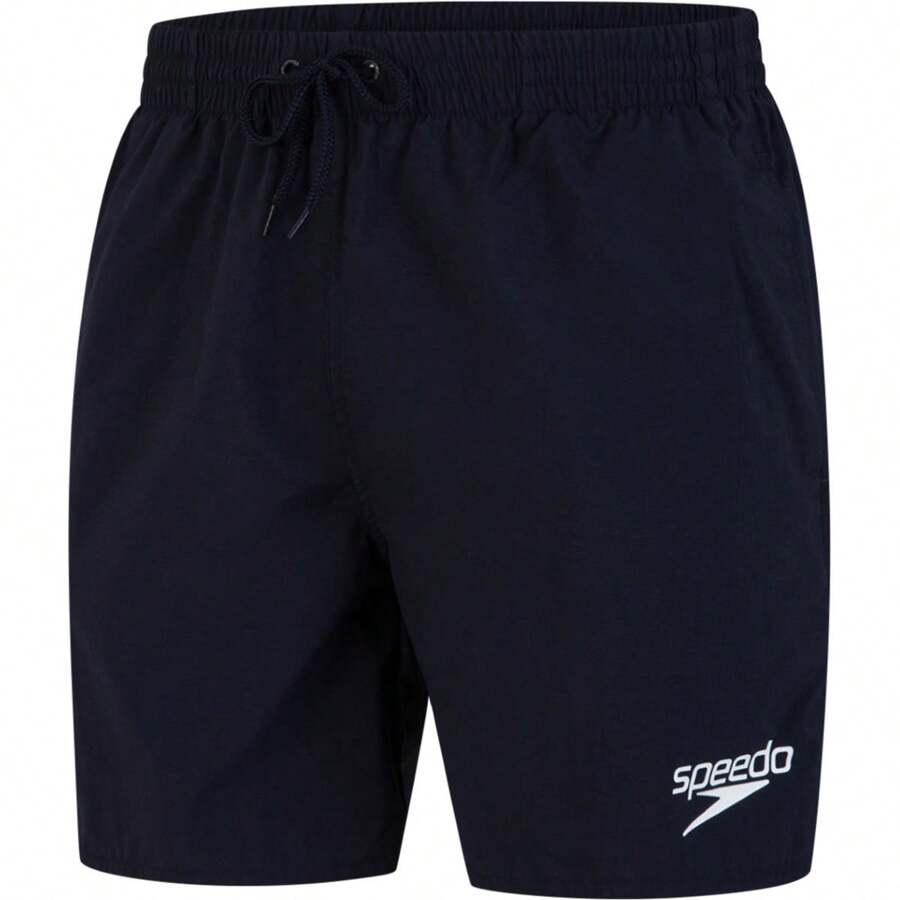 Speedo Mens Essentials 16 Swim Shorts (Navy) - Navy Blue - View 1