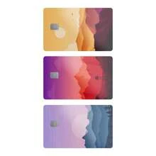 3 X 国家公园信用卡皮肤，3 种设计信用卡贴纸用作信用卡皮肤，借记卡贴纸用作借记卡皮肤 - 借记卡卡贴纸借记卡封面 - 彩色 - 查看 8