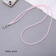 1pc Long Rhinestone Mesh Lanyard For ID Card, Student Card, Badge, Keychain Back To School - Multicolor - View 10