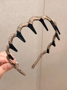 1/2/3 chiếc băng đô vải trơn màu thủ công cho nữ, dây buộc tóc co giãn thoải mái, phụ kiện tóc phong cách Pháp cổ điển thanh lịch, chống trượt, không gây hư tổn - Nhiều màu - Xem 15