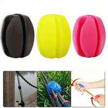 Silicone Rod Holder Balls, Secure Hold & Easy Separation, Durable, Reusable Fishing Supplies - Multicolor - View 6