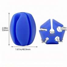 Silicone Rod Holder Balls, Secure Hold & Easy Separation, Durable, Reusable Fishing Supplies - Multicolor - View 9