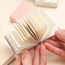 3pcs Mini Notebooks, PU Leather Cover Compact Portable Memo Pads, Creative Stress Relief Sketchbooks, Portable Blank Drawing Boards