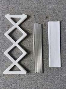 Zapatero de 4 niveles Estante De Zapatos 4 Niveles Zapatera 42cm De Ancho Organiza , organizador de almacenamiento de zapatos desmontable de múltiples capas - Negro - Ver 4