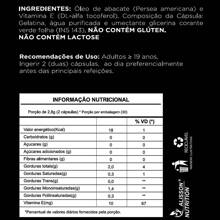 Persea Americana Avocado Oil 2x60 Capsules - Alisson Nutrition - 0 - 查看 4