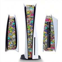 1pc PS5 Console Sticker PVC Protective Skin, Scratch-Resistant PlayStation 5 Console Sticker For Center Control, Cartoon Game Character Decals For Decorative Trim, Compatible With Disc Drive And Digital Version - PS5 Stickers - View 20