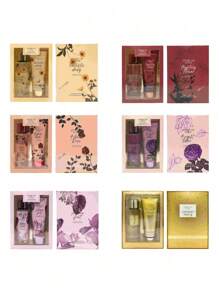 Lote Body Perfume Crema Duo De 250ml Paquete 6 Sets Mayoreo - Multicolor - Ver 1