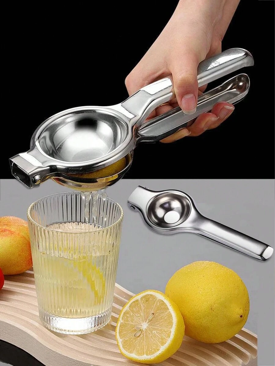 Stainless Steel Manual Juicer Hand Press Lemon Orange Juicer Fresh Juice - Multicolor - View 1