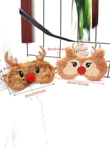 1入組隨機聖誕小鹿眼膜 - 彩色 - 查看 1