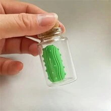 搞笑尖叫泡菜罐 - 小型玻璃迷你家居装饰，美食和泡菜爱好者的完美礼物，无需电池，适合派对装饰和用品，适合所有季节 - 1 件，圣诞礼物，搞笑礼物，泡菜，搞笑礼物，泡菜，圣诞礼物，搞笑礼物，泡菜，圣诞礼物 - 彩色 - 查看 5