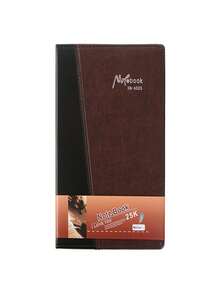 1pc Professional Office Business PU Leather Notebook - Multicolor - View 2