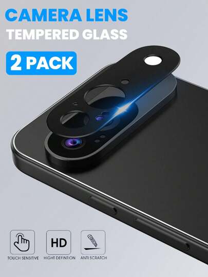 2 件相机镜头保护膜兼容 Pixel 礼物，适合生日、家人、朋友镜头保护膜、手机配件防水防震防摔防摔防刮防指纹全覆盖