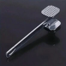 1 pieza Ablandador de carne de aleación de aluminio, Martillo para bistec, Mazo de carne para el hogar, Ablandador de carne de res, Martillo de carne de doble cara - Multicolor - Ver 4