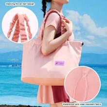 Túi thể thao sọc Túi đựng đồ ướt khô Túi du lịch Túi đựng đồ tập thể dục Túi vải thô mini Quà tặng Giáng sinh cho nam và nữ Trẻ em Thiết yếu Kỳ nghỉ Bãi biển Mùa hè Không thấm nước Nhẹ Dung tích lớn Phụ kiện di động - Nhiều màu - Xem 6