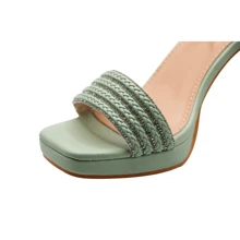 Damen Flache Sandalen