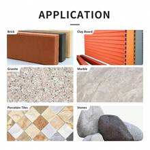 Dry Diamond Core Drill Bit 1 Inch (25mm) 5/8-11 Thread Tile Drill Bits Vacuum Brazed Angle Grinder Diamond Hole Saw For Porcelain Ceramic Granite Marble Brick With 3/8" Hex Shank Drilling - 黑色 - 查看 7