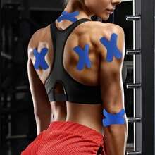 20pcs/Set Kinesiology Tape, Elastic Sports Waterproof Muscle Tape, For Knee Shoulder Elbow - Multicolor - View 4