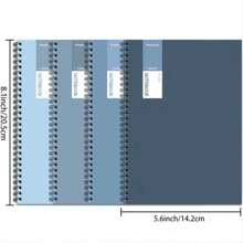 4pcs/1pc 有多种款式的A5和B5书供您选择，包括四本套装和一本套装，网格和有线的。购买前请仔细检查。