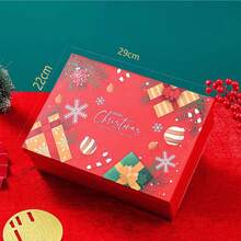 Christmas Gift Box Christmas Eve Premium Gift Box Cover Folding Scarf Creative Gift Box Empty Box - Christmas Gift Box - View 5