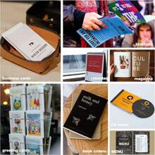 100 Sheets A4 Matte Printable Photo Paper, Comptiable With INKJET Printers, 108G/M², Dries Quickly And Holds Ink Beautifully Paper, Apply To DIY Craft, Office Reports, Family Photography - Matte 108G - View 5