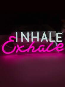 1pc Neon Light Wall Decor LED Letter Multi-Color Decorative Light, Suitable For Room, Gym, Bedroom, Birthday, Bar