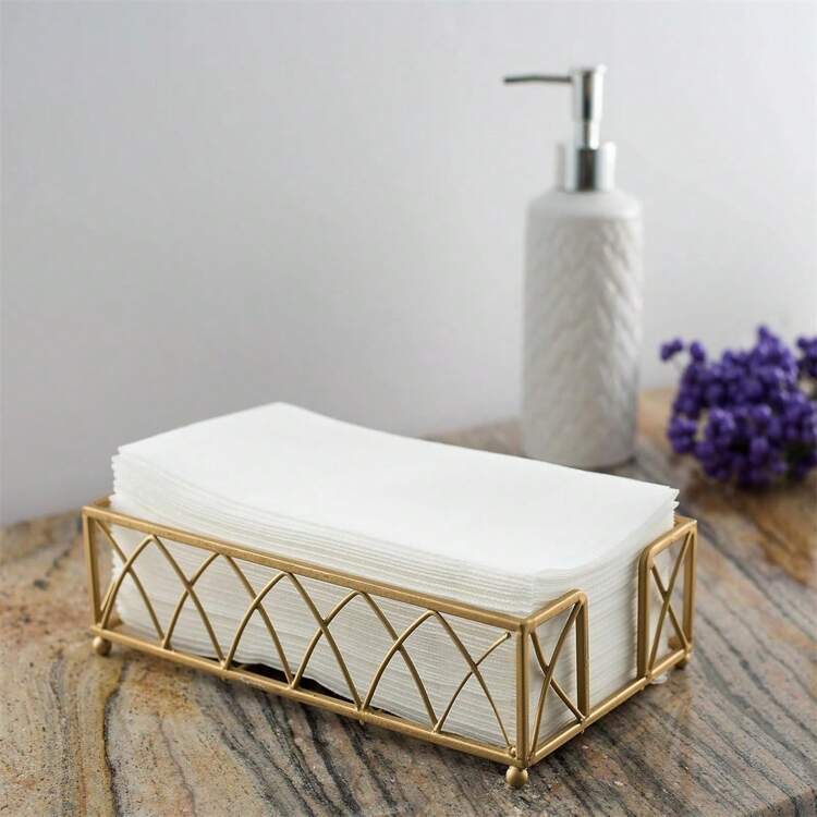 25/50/100包餐巾纸一次性优质三层餐巾纸一次性柔软吸水派对餐巾婚礼餐巾适用于厨房、派对、晚宴或活动（金色、银色、玫瑰金、白色）、圣诞节 - 彩色 - 查看 9