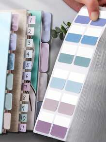 240/120/60 片索引标签贴纸、便签、办公文具、标签纸、返校、学校用品纸质粘合剂、学生学校用品、便签纸、办公桌、办公桌、 - 彩色 - 查看 15