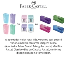 School/Back To School Supplies Kit Complete Faber Castell Case - 藍色 - 查看 5