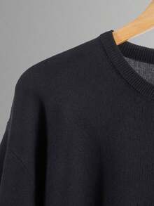 Vestidos Conjunto de verano de dos piezas para mujer con top de manga corta y pantalón casual de pata ancha, 2 piezas/set de pantalón de chándal  de color sólido y camiseta y pantalón, Conjunto de camiseta y pantalón de con dobladillo acanalado para mujer, adecuado para todas las ocasiones - Negro - Ver 7