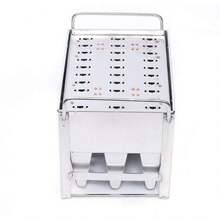 CNCEST Stainless Steel Popsicle Molds 30PCS Commercial Popsicle Molds Stainless Steel Popsicle Moulds Reusable DIY Ice Pop Molds Fast Freezing Ice Lolly Popsicle Maker Molds With Sticks And Brush - Silver - View 6