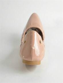 Women's Foldable Ballet Flats, Comfortable Soft Lining Warm Ballet Shoes - Anti-Fouling, Anti-Slip, Comfortable, Professional Solid Color Synthetic Leather Non-Slip Dance Shoes, Suitable For All Seasons - Round Toe Design - Pink - View 6