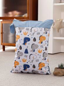 适用于 14 岁以上年龄段防水尿布袋、泳衣干湿袋、湿衣服、旅行、海滩、泳池、健身房、可重复使用可洗收纳袋