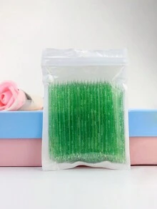 100pcs Reusable Crystal Nail Cuticle Pusher And Remover Dual-Ended Manicure Tool Nail Care - Multicolor - View 16