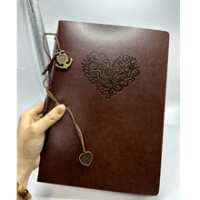 1 份 DIY 相册、即时照片书、儿童成长记忆相册剪贴簿、照片夹 [参考图片 7] - 棕色 - 查看 7