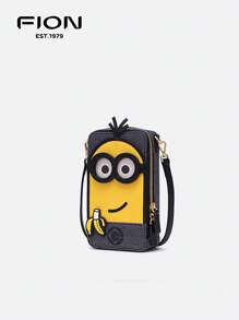 Missoni Kevin And Banana Mobile Phone Bag Fashion Nano Bag Women Mini Crossbody Shoulder Bag FAAFIZE009 - Yellow - View 4
