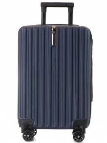 STAR SHOP Onboard Travel Suitcase 10kg Small Rigid 360° Anac Bag - Màu xanh lam - Xem 5