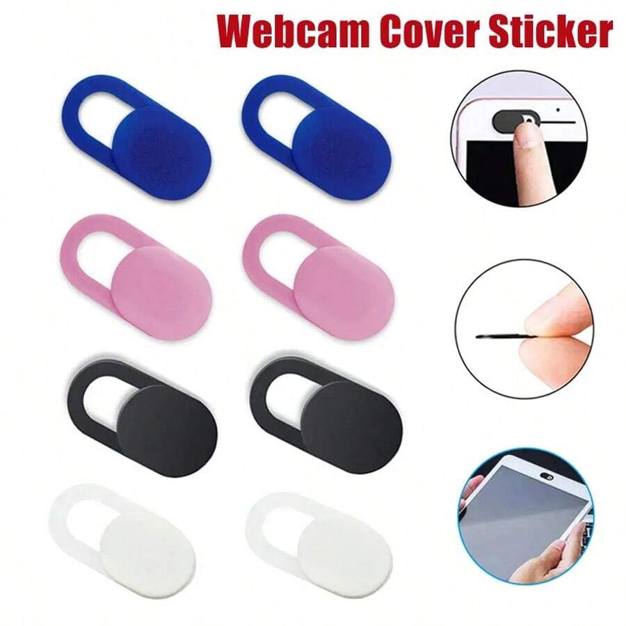 [3 Gói] Vỏ bọc webcam, vỏ bọc camera cho máy tính xách tay, điện thoại, chống gián điệp, bảo vệ quyền riêng tư và an ninh của bạn, chất kết dính chắc chắn - Nhiều màu - Xem 1