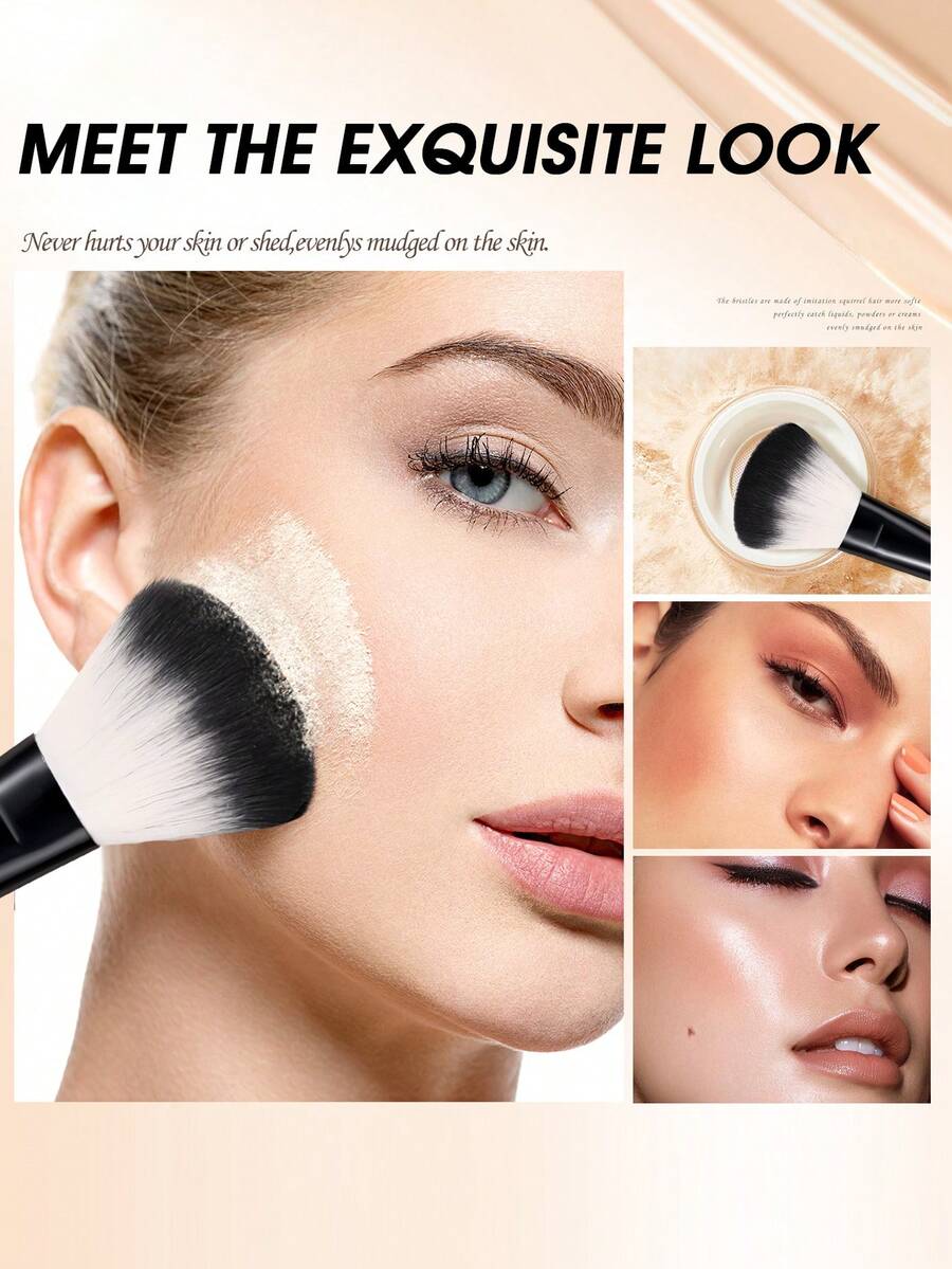 40pcs Makeup Brush Set Including 18pcs Makeup Brushes (Powder Brush