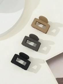 3入組實心卡髮夾（適用於厚髮），強力固定髮夾，蝴蝶髮夾髮夾髮針，女性休閒時尚髮飾