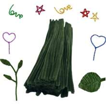 50/100pcs Complete DIY Craft Starter Kit: Pipe Cleaners & Flower Stems For Making Roses, Tulips, DIY Flower Making Kit - Easy Beginner Floral Craft, Easy Beginner Craft Project - Multicolor - View 22