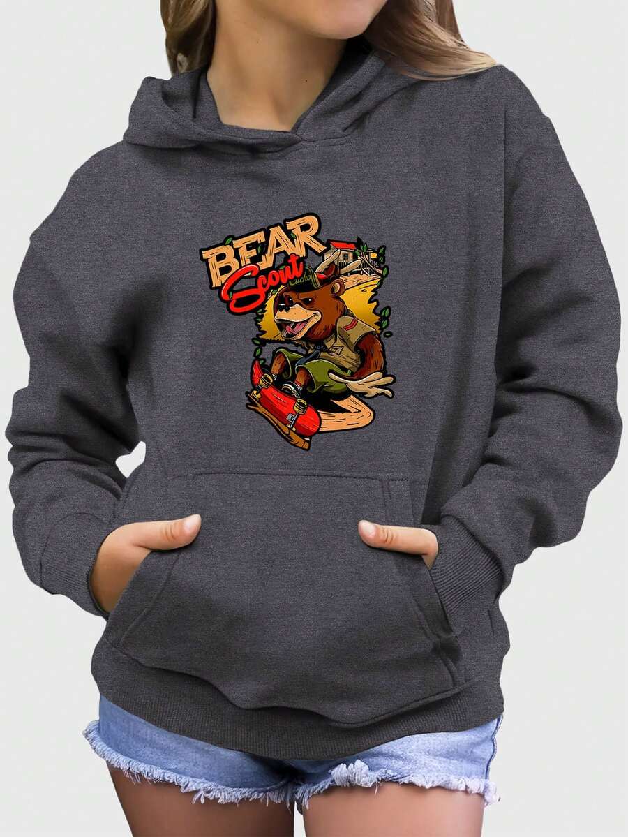 Women Sweatshirts - 深灰色 - 查看 1