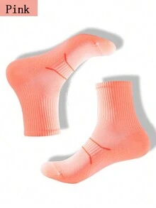Sports Outdoor 1 Pair Of Spring/Summer Professional Marathon Running Fitness Four-Season Pressure Sports Socks With Mid-Calf Massage Soles Cycling Socks For Men And Women - Multicolor - View 6