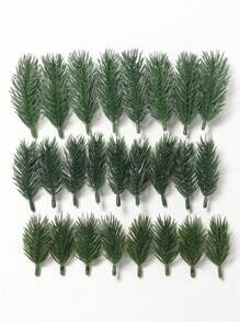 10/20 pièces Branches de pin artificielles - Décorations de Noël festives - Verdure luxuriante pour couronnes, guirlandes et décoration d'intérieur - Aiguilles de pin réalistes ajoutent du charme à Noël et aux jardins - Convient pour une utilisation intérieure/extérieure, plantes artificielles